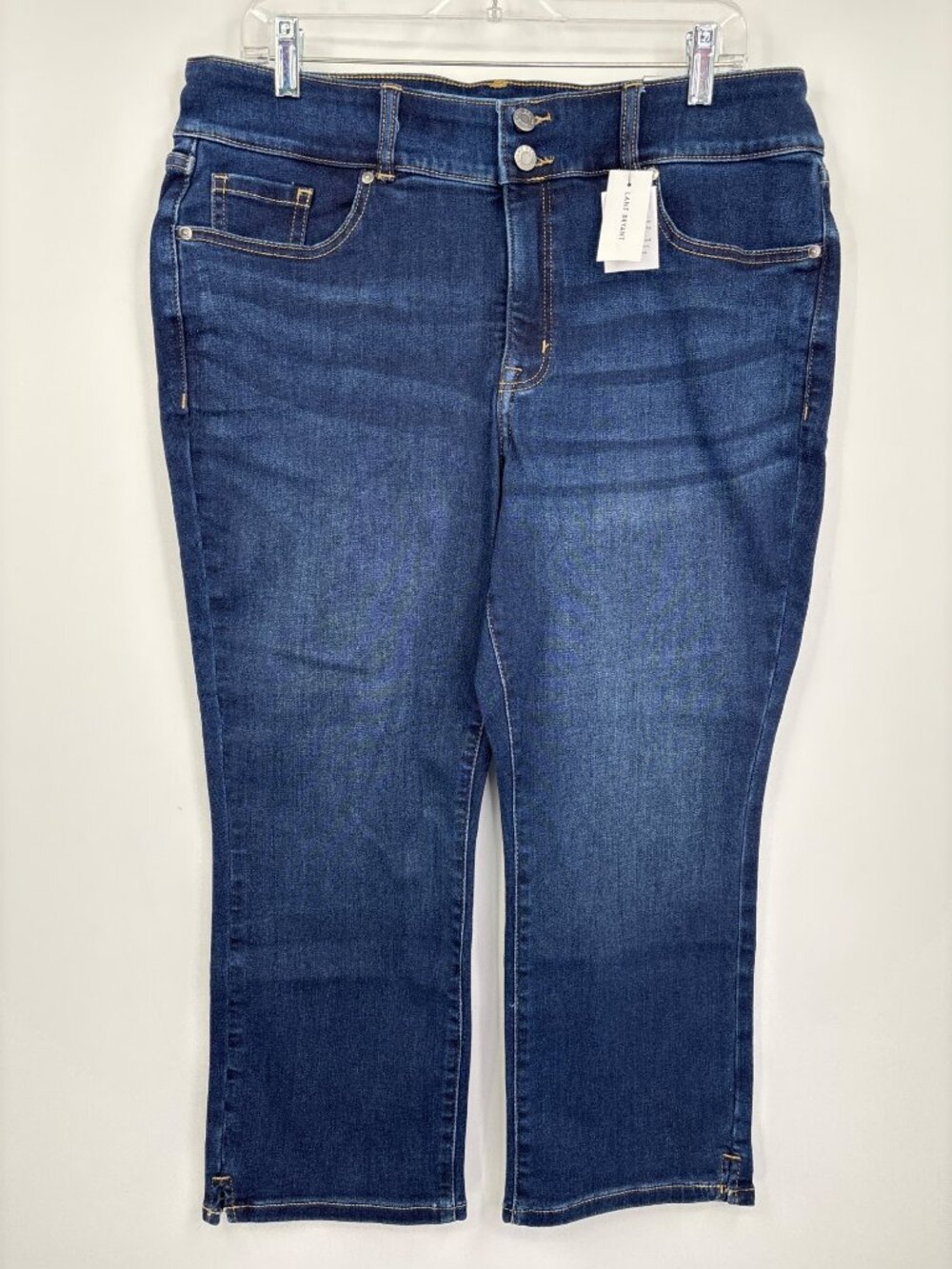 Lane Bryant High Rise Skinny Capri Crop Jean Size 16 NEW
